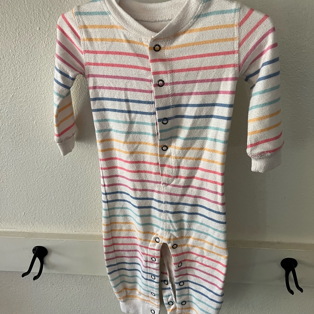 P.J. Salvage Colorful Striped Kids Footie